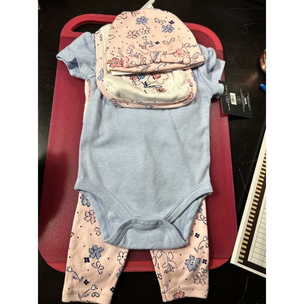 Laura Ashley Set 3-6 Months Four Piece Set New